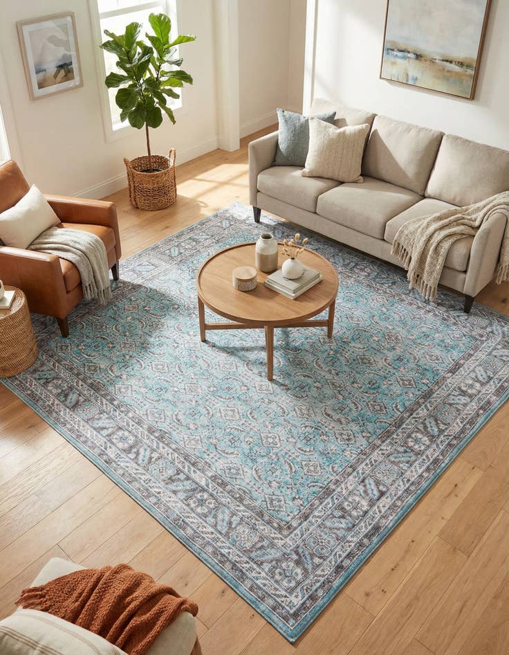 Detail image of 7' 6 x 7' 6 Timeless Square Rug