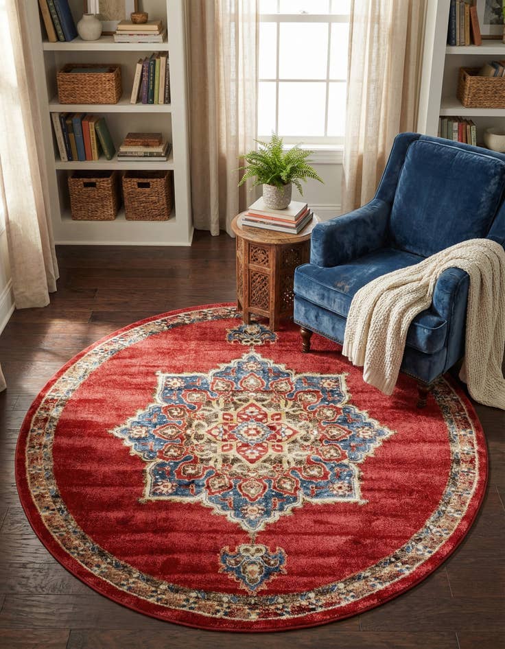 Detail image of 7' x 7' Eden Round Rug