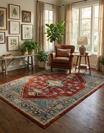 6' x 9' Kamala Washable Rug