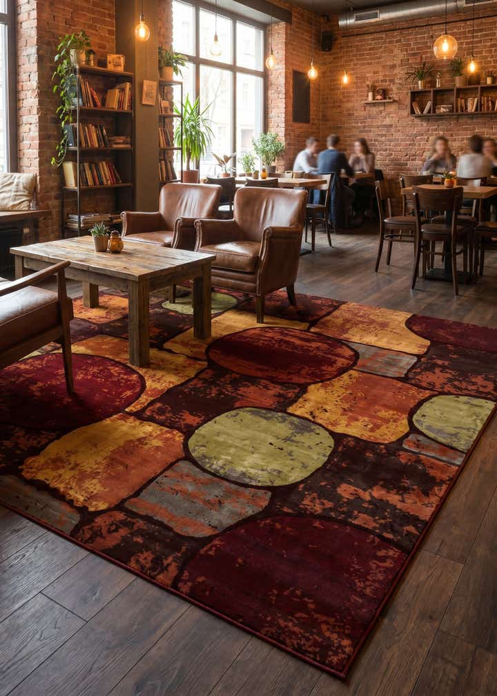 10' x 13' 1 Cafe Rug
