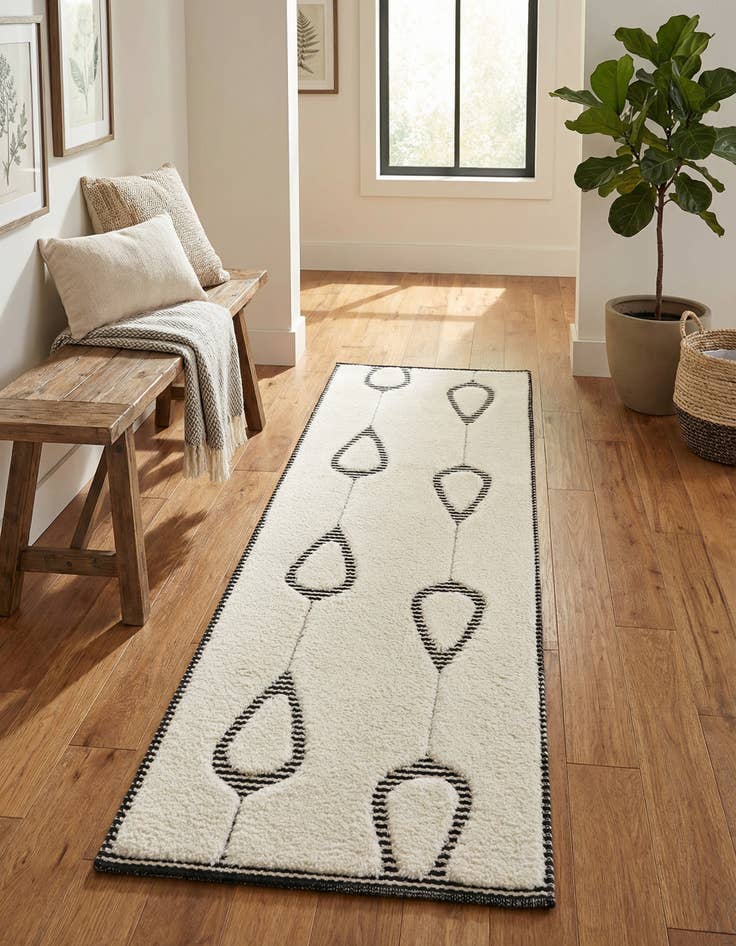 Detail image of  2' x 6' Prismatic Runner Rug