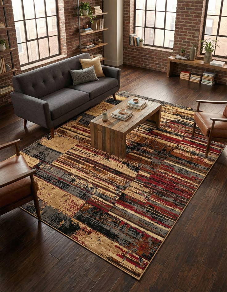 Detail image of 9' x 12' Saturn Rug