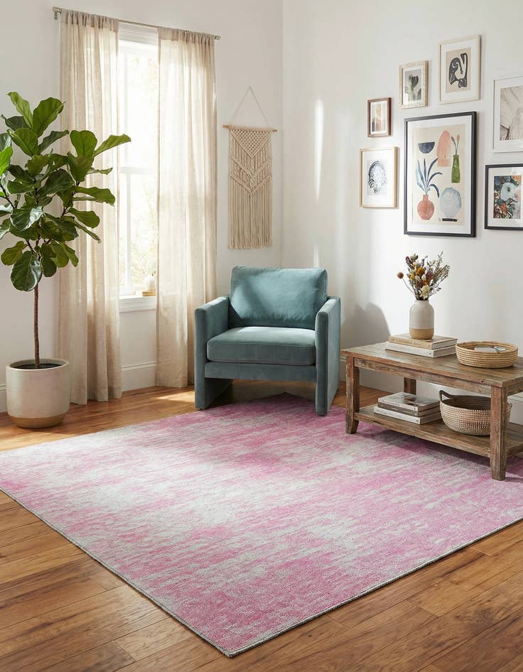 Detail image of 7' 7 x 7' 7 Asha Square Rug