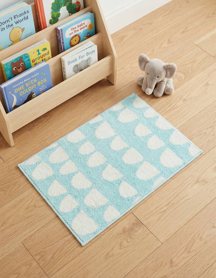 Detail image of 2' 2 x 3' Whimsy Kids Rug