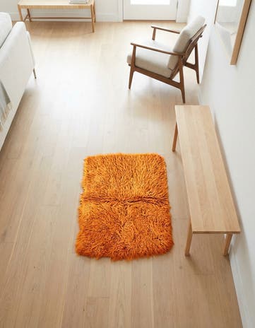 2' 1 x 3' Hand Knotted Moroccan Wool Rug