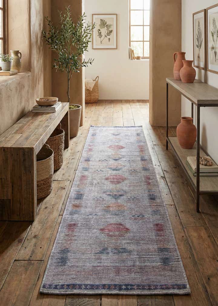 2' 7 x 12' Washable Sisu Runner Rug