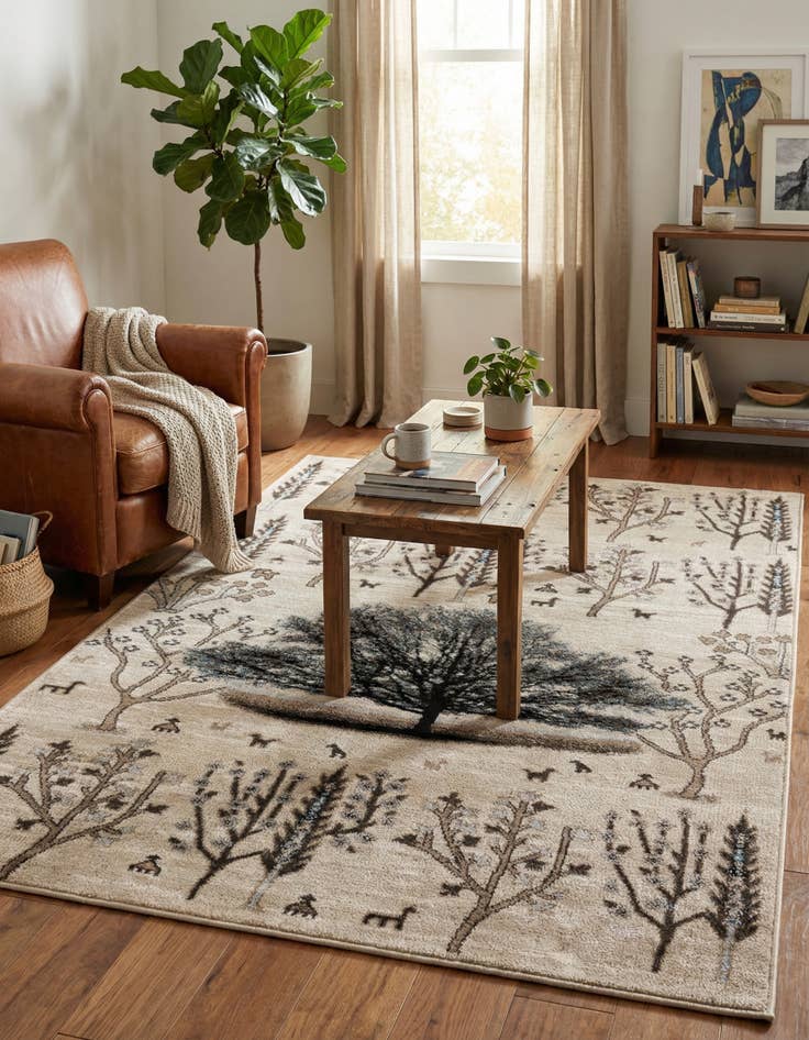 Detail image of 4' 1 x 6' 1 Laguna Rug