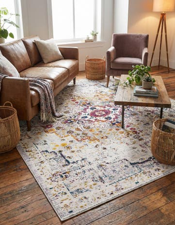 Beige Amulet Rug