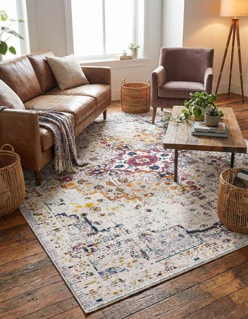 Beige Amulet Rug