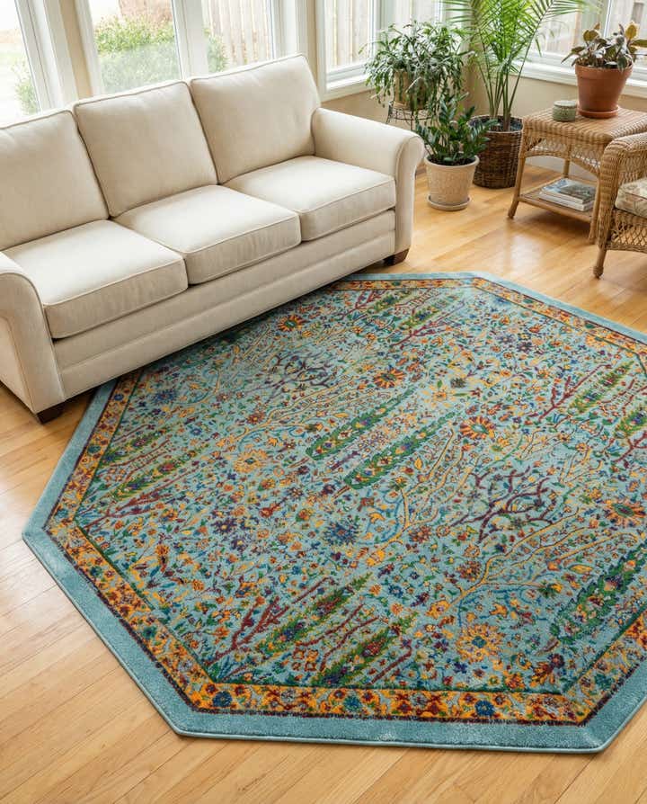 7' 10 x 7' 10 Calypso Octagon Rug