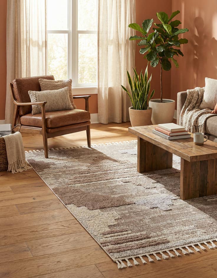 Detail image of 5' 3 x 8' Cherokee Rug