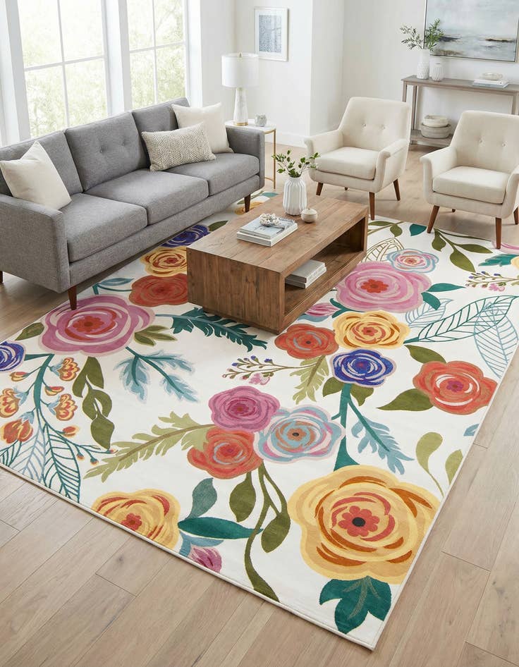 Detail image of 7' 10 x 11' Blossom Rug