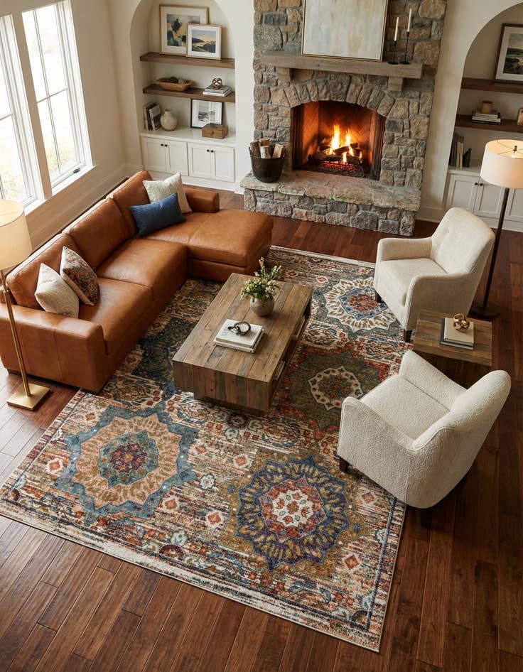 Detail image of 9' x 12' Isabella Rug