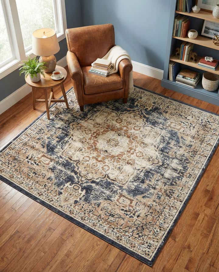 7' x 7' Eliza Square Rug