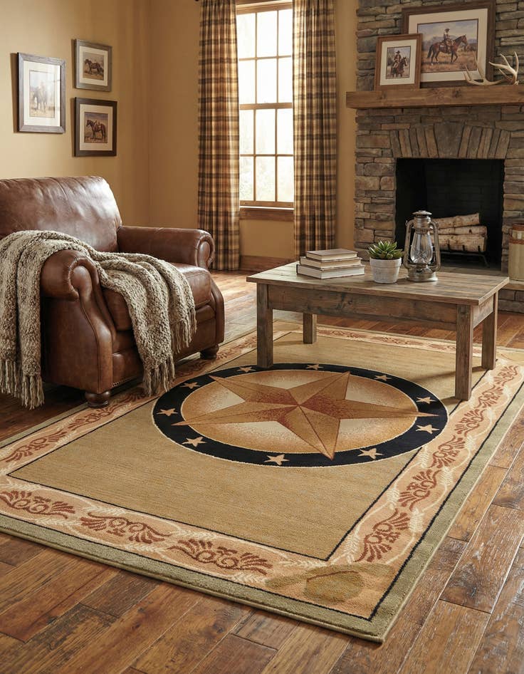 Detail image of 5' 3 x 8' Pioneer Rug