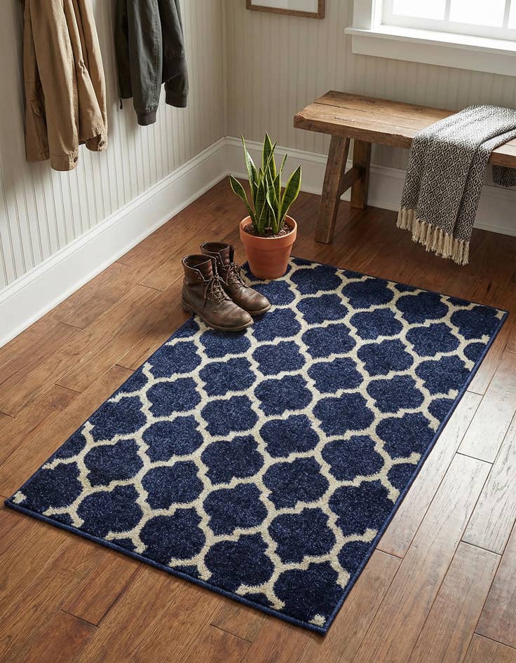 Detail image of 2' x 3' Lattice Rug