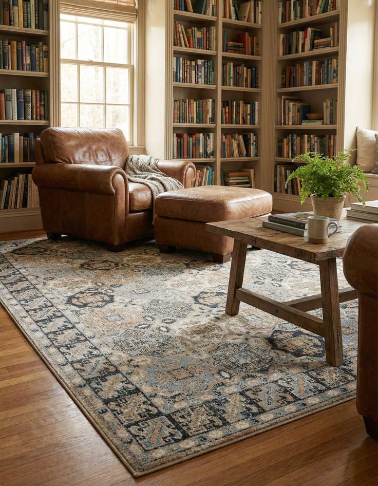 Detail image of 9' x 12' Kamala Washable Rug