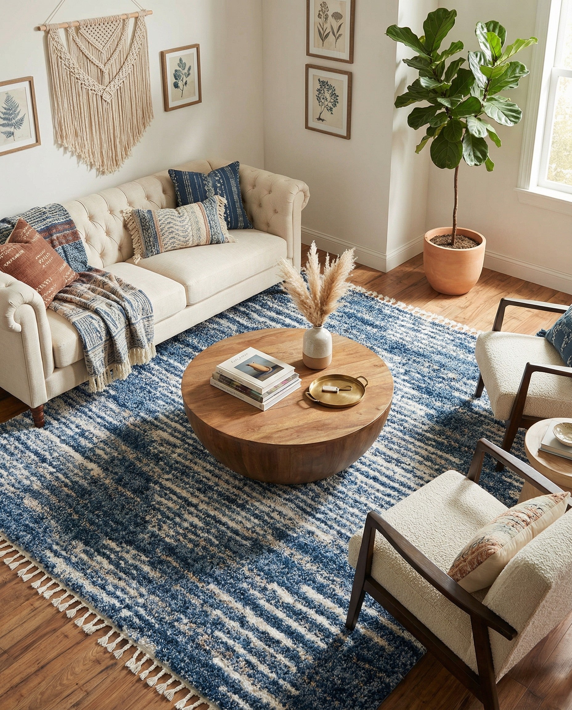 10' x 10' Serenity Shag Square Rug