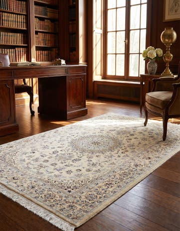 4' 2 x 6' 5 Nain Rug
