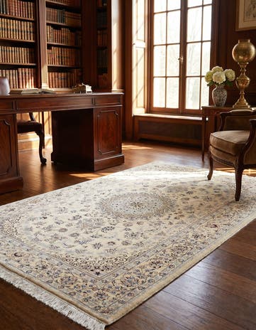 4' 2 x 6' 5 Nain Rug