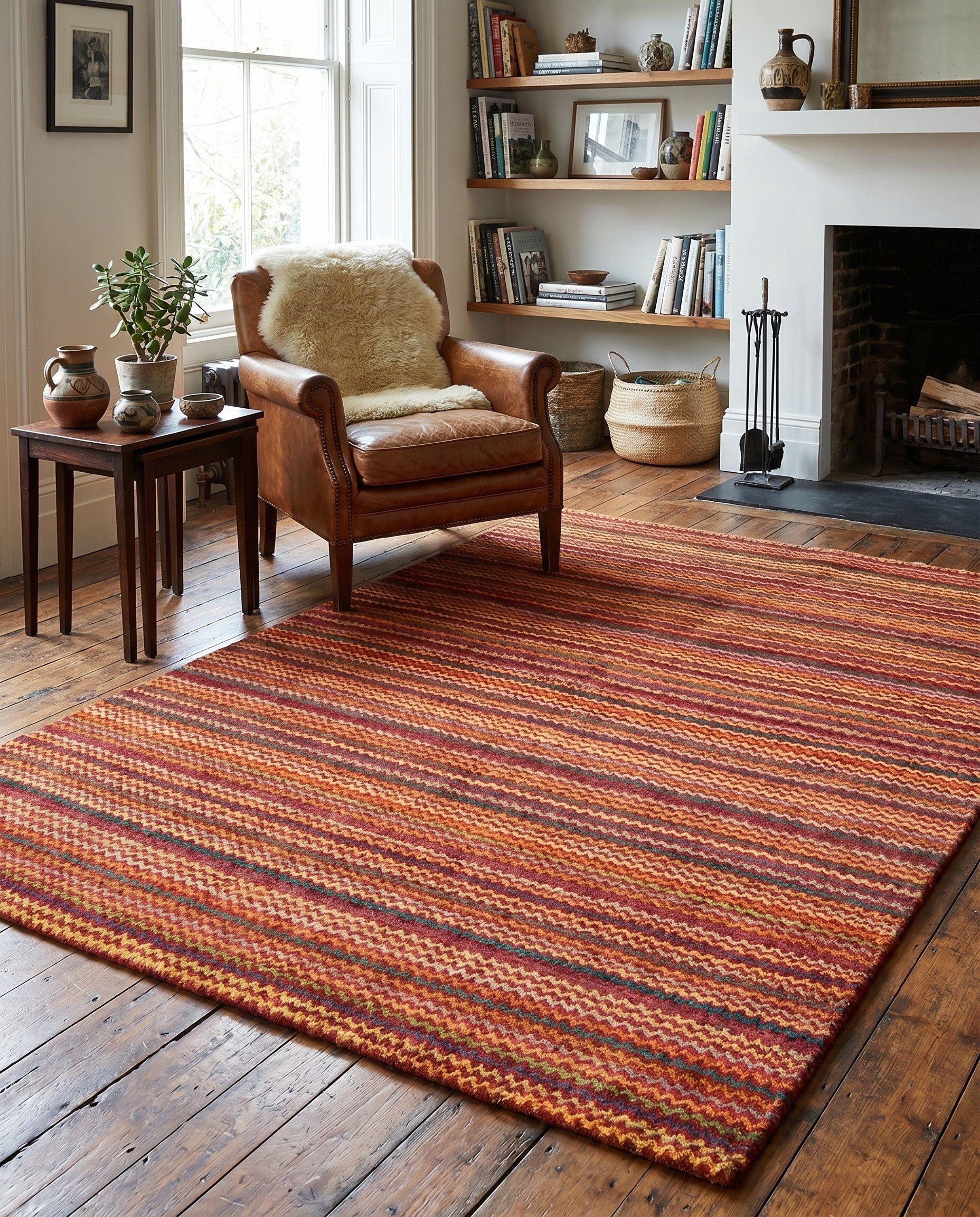 4' 11 x 6' 3 Juma Wool Rug
