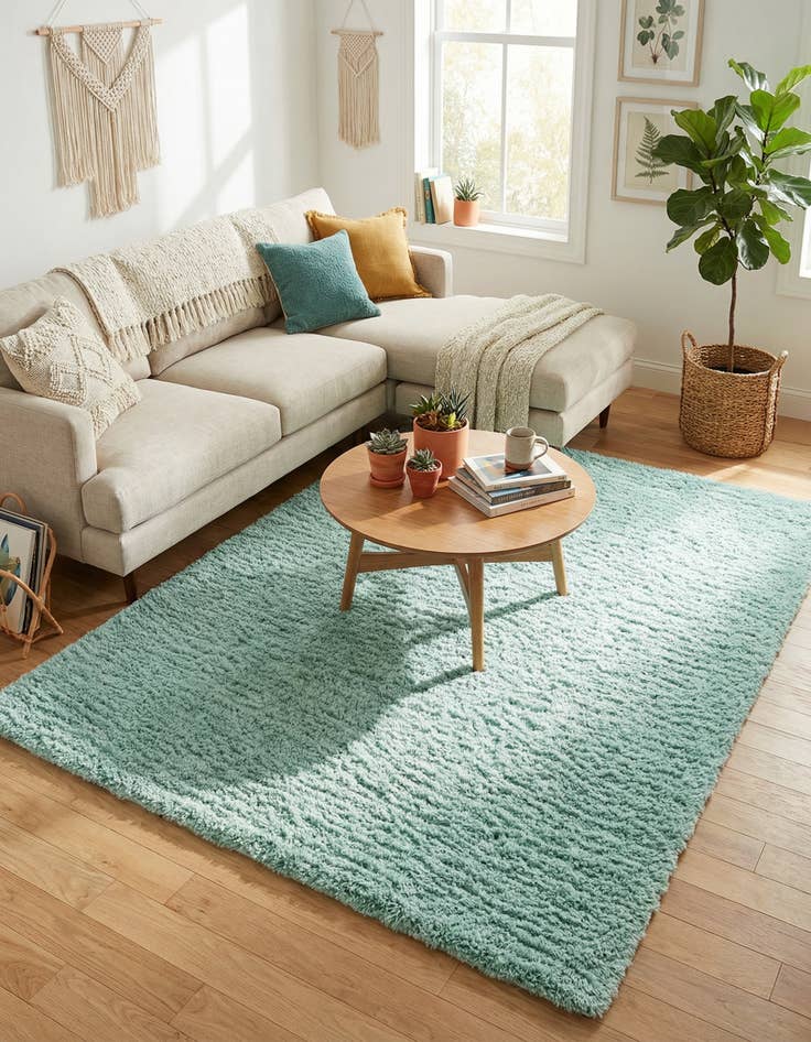 Detail image of  6' x 9' Infinity Shag Rug