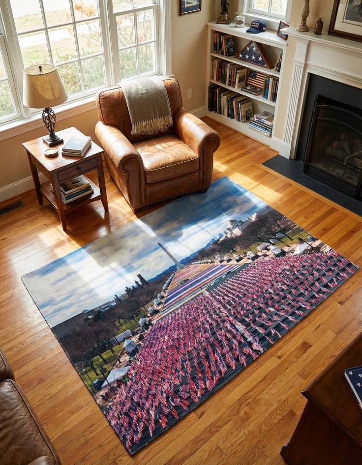 Detail image of 4' x 5' 7 Capitol Rug