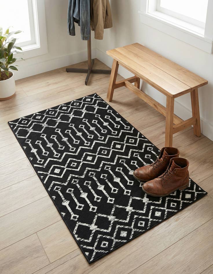 Detail image of 2' x 3' Kasbah Trellis Rug