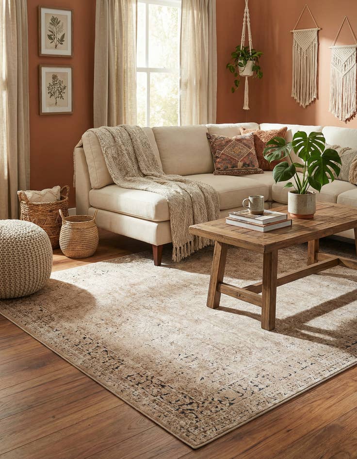 Detail image of 6' x 9' Villa Rug