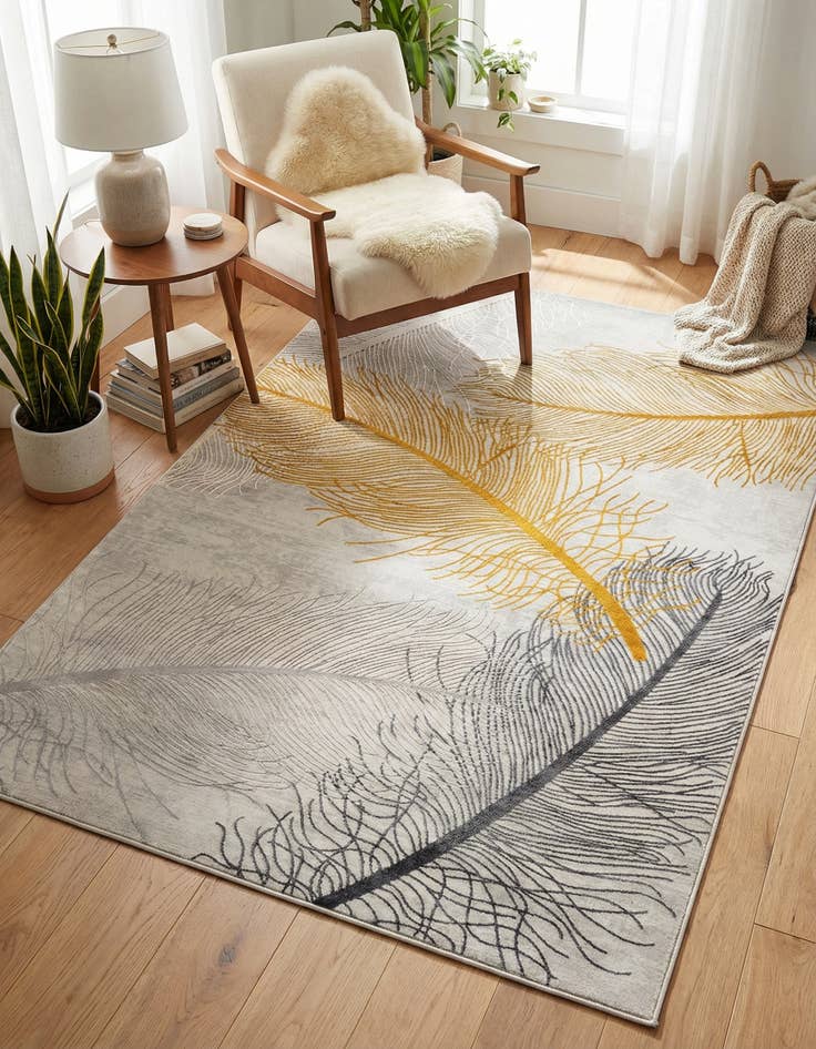 Detail image of 5' 3 x 8' Finsbury Rug