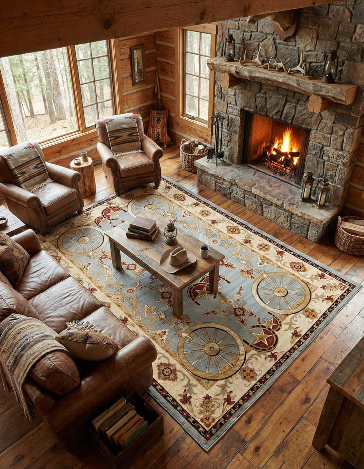 Detail image of 10' x 14' Pioneer Rug