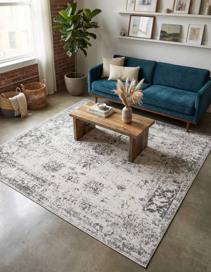 Detail image of 6' x 6' Monte Carlo Square Rug