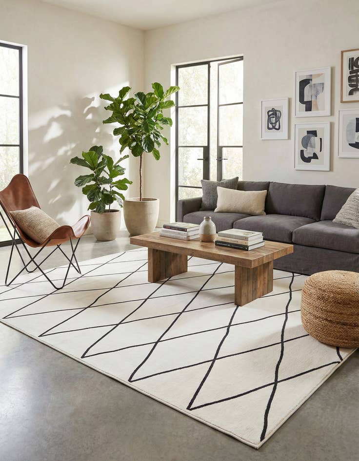 Detail image of 10' x 10' Milano Square Rug