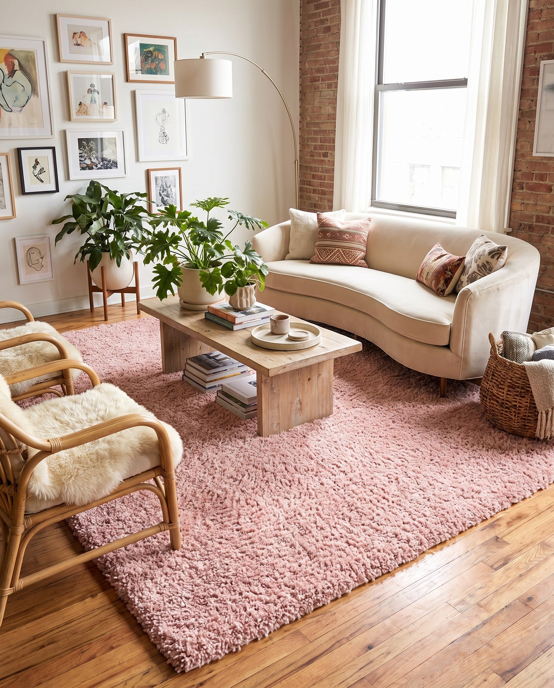 7' 10 x 11' Zermatt Shag Rug