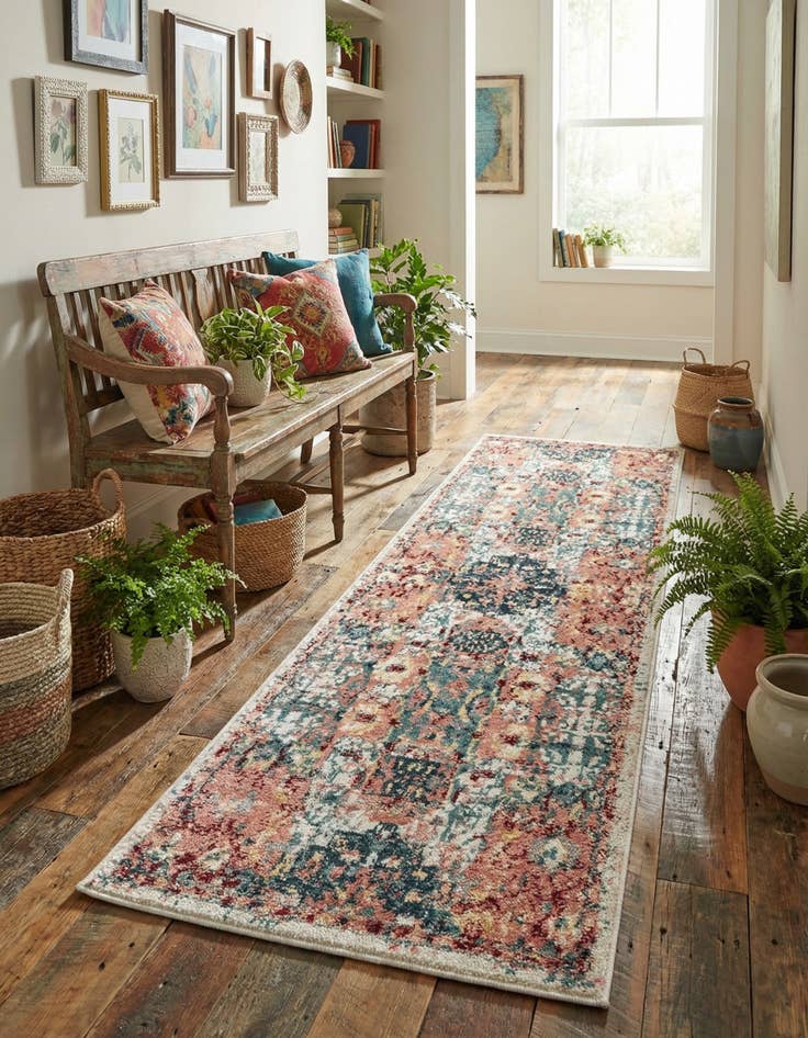 Detail image of 2' x 6' Charleston Runner Rug