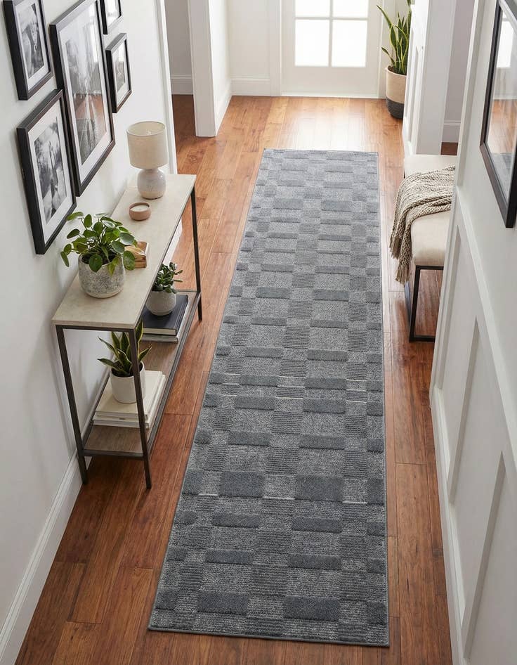 Detail image of 2' 7 x 12' Textura Designer Runner Rug