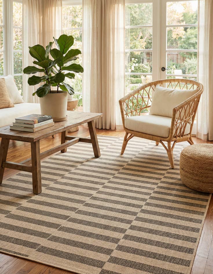 Detail image of 6' 3 x 9' Dunes Rug