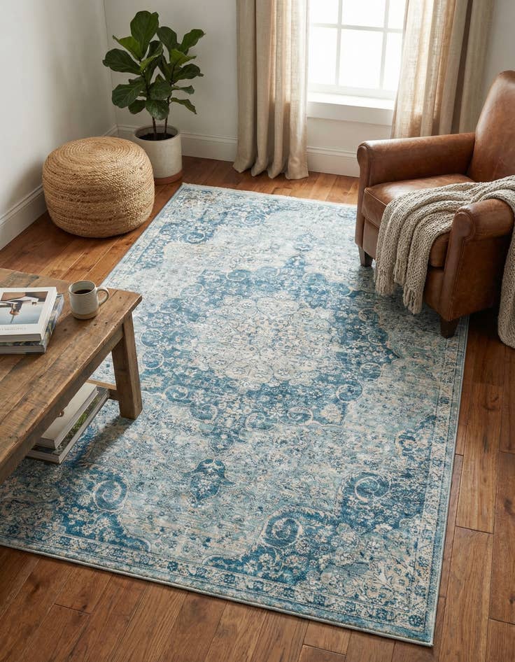 Detail image of 5' 3 x 8' Newport Rug