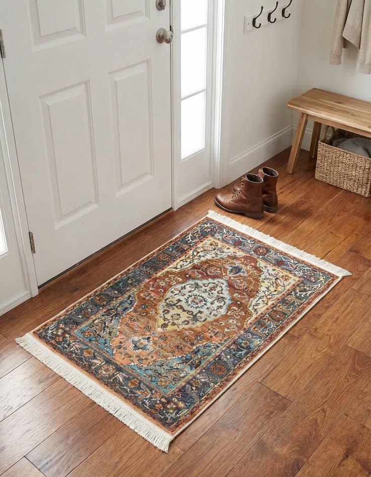 Detail image of 2' 2 x 3' Santiago Rug