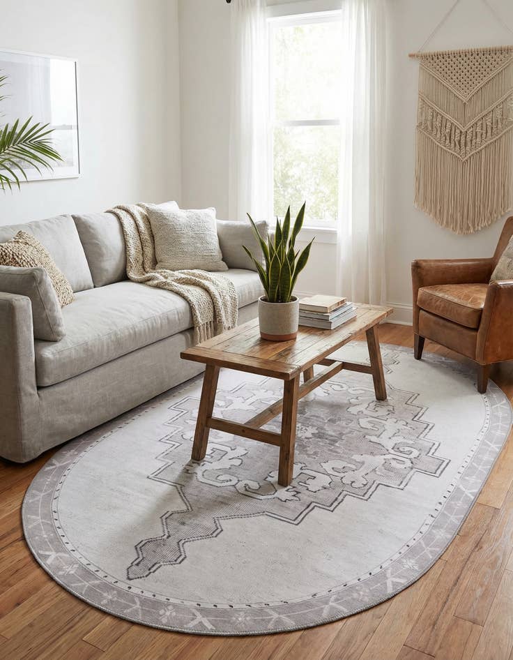 Detail image of 5' x 8' Timeless Oval Rug