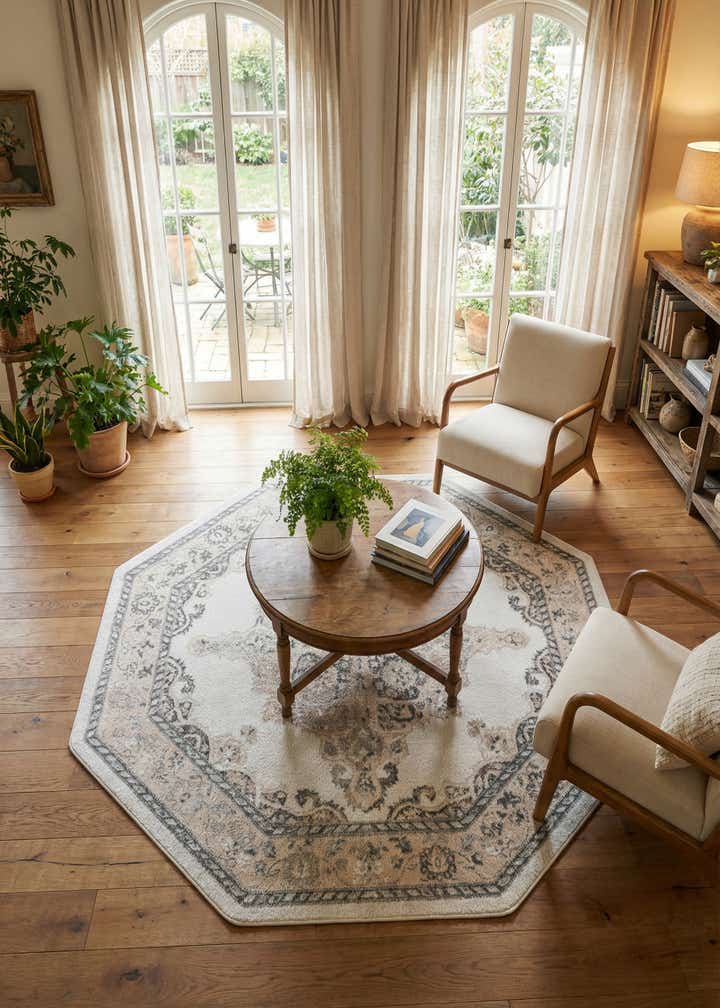7' 10 x 7' 10 Parker Octagon Rug