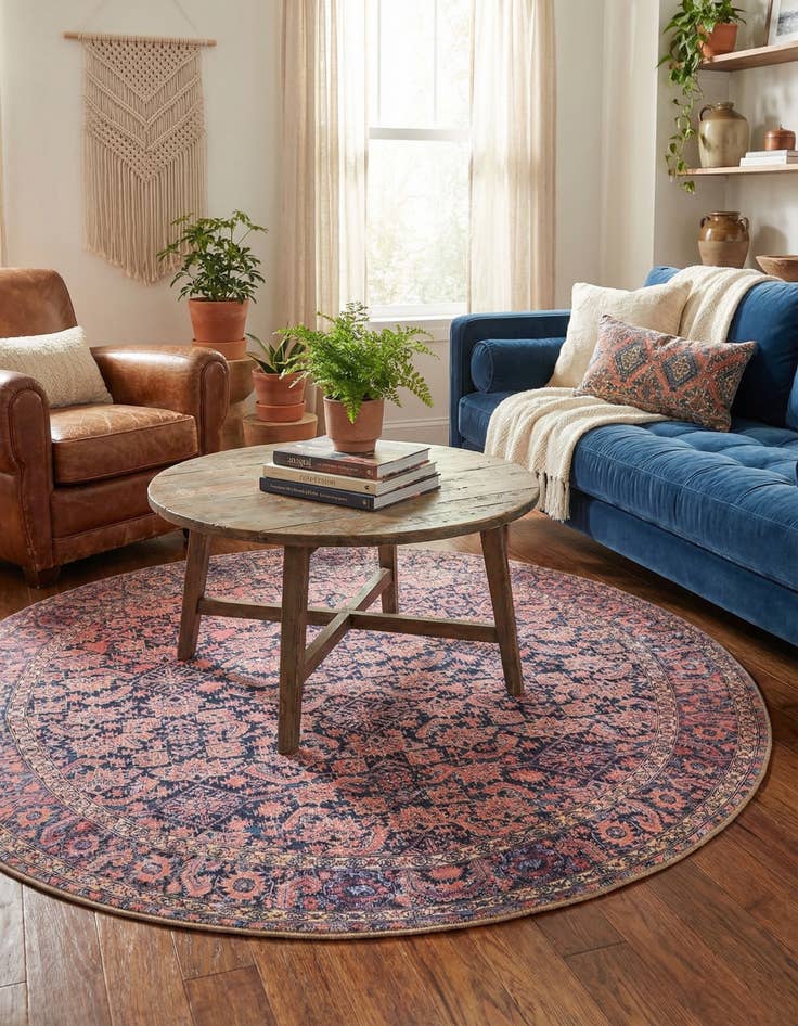 Detail image of 5' x 5' Timeless Round Rug