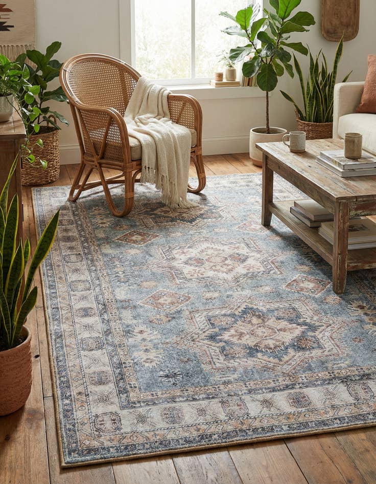 Detail image of  5' 1 x 8' Timeless Rug