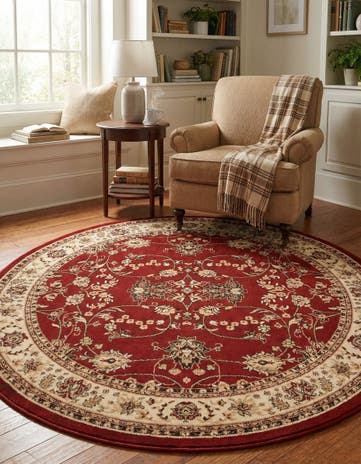 7' x 7' Yasmin Round Rug