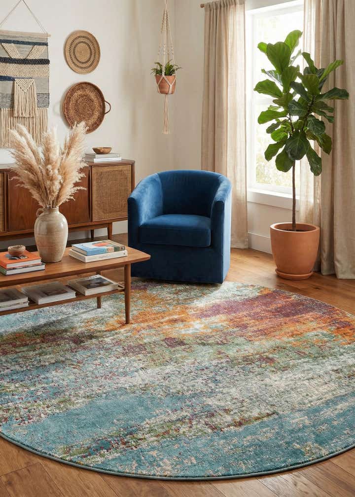 8' 2 x 8' 2 Paragon Round Rug