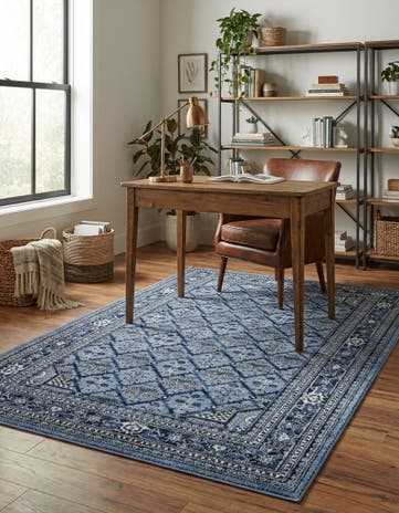 Blue Miranda Rug