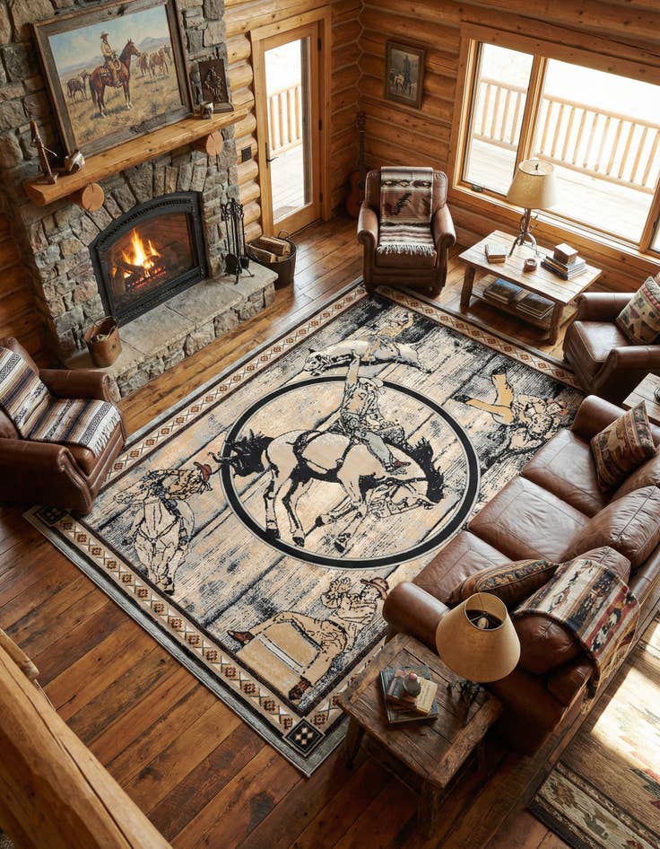 Detail image of 10' x 14' Pioneer Rug