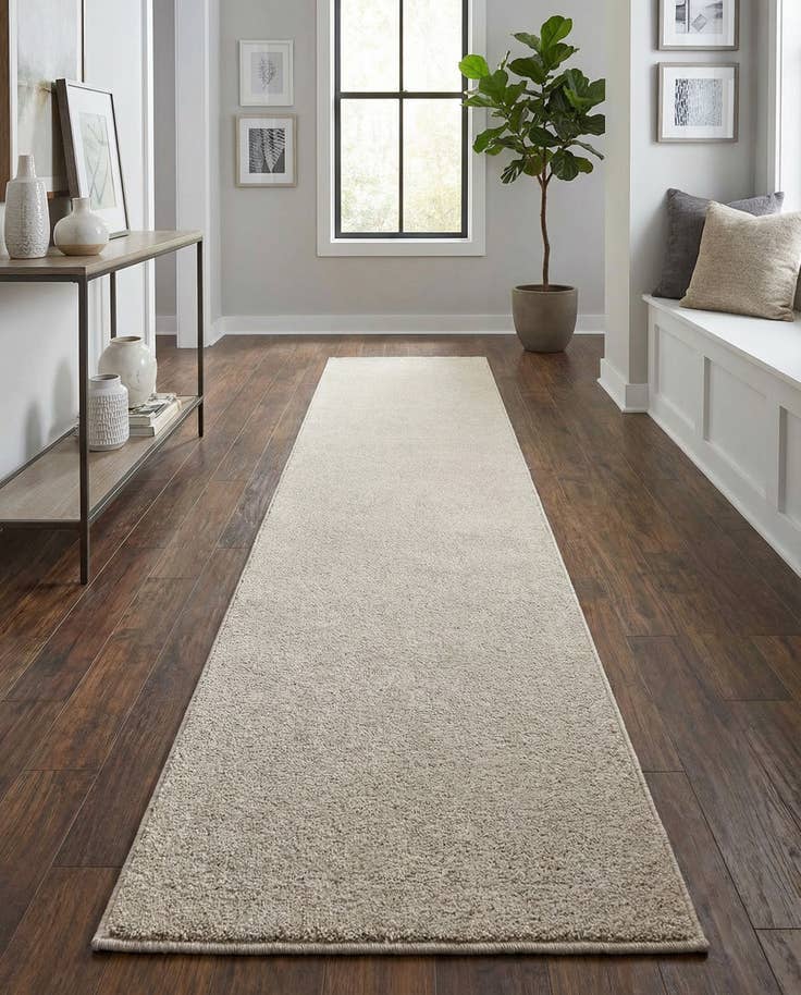 Detail image of 2' 6 x 16' 5 Everyday Solid Runner Rug