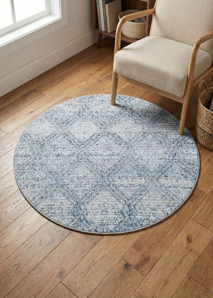 3' 3 x 3' 3 Kamala Washable Round Rug