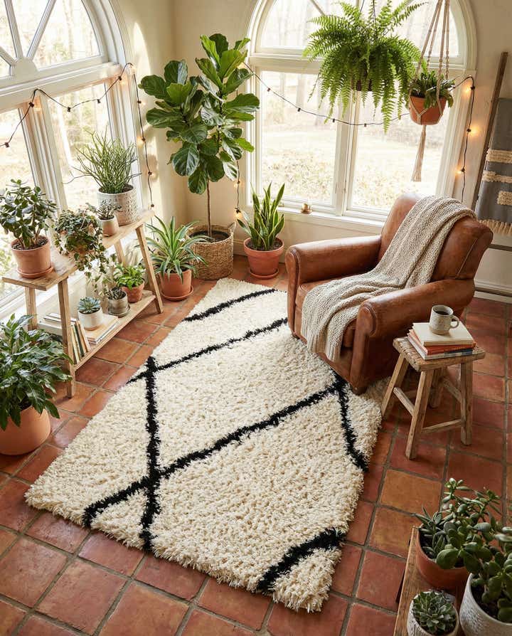 4' x 6' Infinity Shag Rug